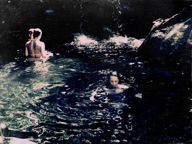 Blue- Mother Swimming